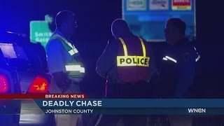 Deadly police chase  on I-95 near Selma