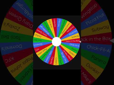 Removing Fast Food Until The Wheel Decides The Best One Part 2