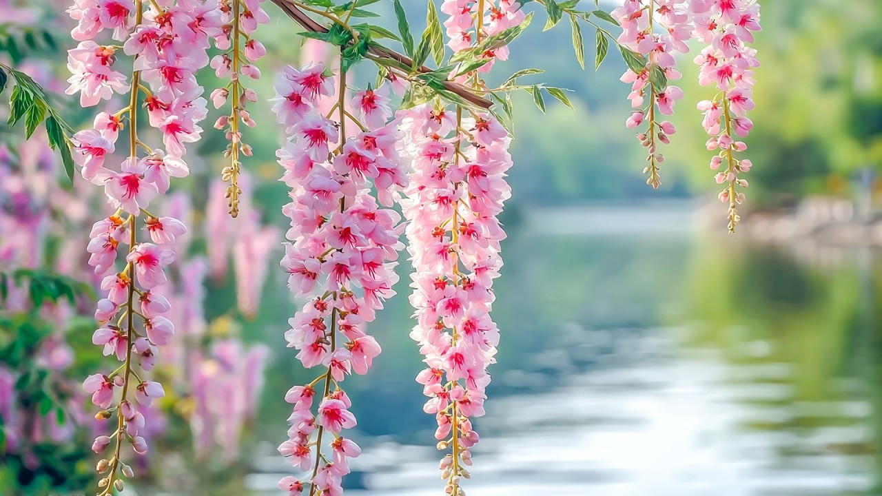 Relaxing Piano in a Floral Paradise 🌸 | Healing Music for Stress Relief and Inner Peace 🌿