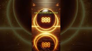 UNLOCK IT IN 20 SECONDS #HowToUnlockYourWealthCode #888Hz #ShortsTrend2026 #MoneyManifestation
