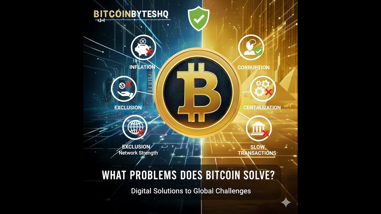 What Problems Does Bitcoin Solve? – The Real Purpose Explained - YouTube