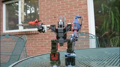 Transformers RID Ruination Stop Motion Test