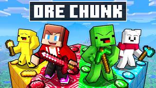 Mikey and JJ Maizen: ORE CHUNK Surrvival - Minecraft