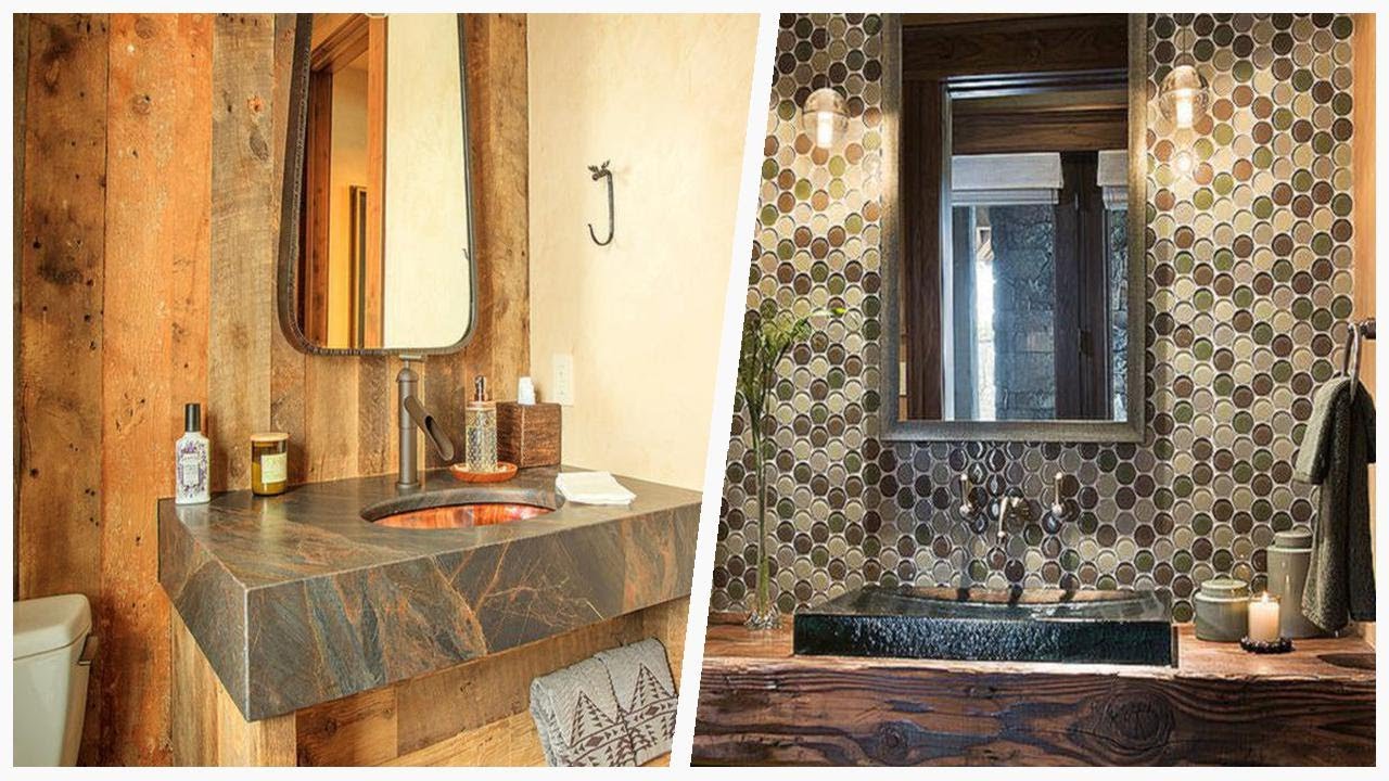 Rustic Bathroom Ideas Powder Room