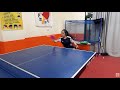 艾莉緹的桌球之路｜訓練接發球