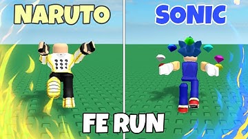 Arceus x Fe Naruto Run & Fe Sonic Run Script (Showcase) *Fe* Scripts