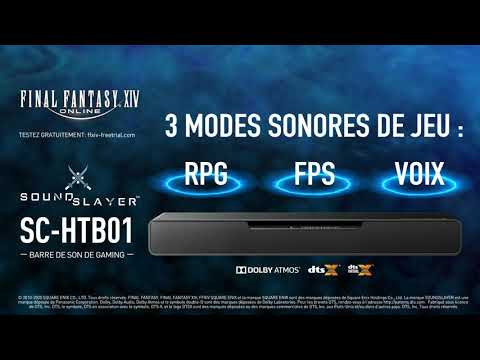 Barre de son Gaming Panasonic HTB01 Sound Slayer - Final Fantasy® XIV Online