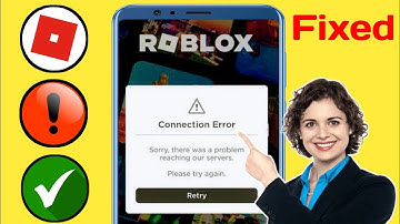 How To Fix Connection Error In Roblox  (2024) || Roblox Connection Error