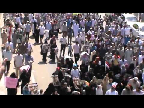 الجيزة من مسجد نصر الدين إلى ميدان النهضة تأييدا للرئيس مرسي 26 7 2013