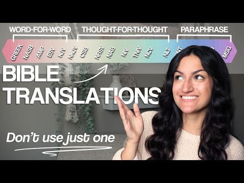 Bible Translations - How to Use Them to DEEPEN your Bible Study!