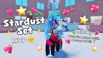 PLAYING MURDERERS VS SHERIFFS 2 WITH THE STARDUST SET ✨🩵 (GAMEPLAY)