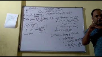 Motion (Numericals) | Physics | Grade 7 | ICSE |