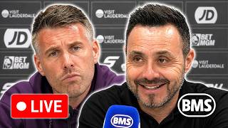 🔴 LIVE | Roberto De Zerbi and Rob Edwards | Wolves 0-1 Tottenham