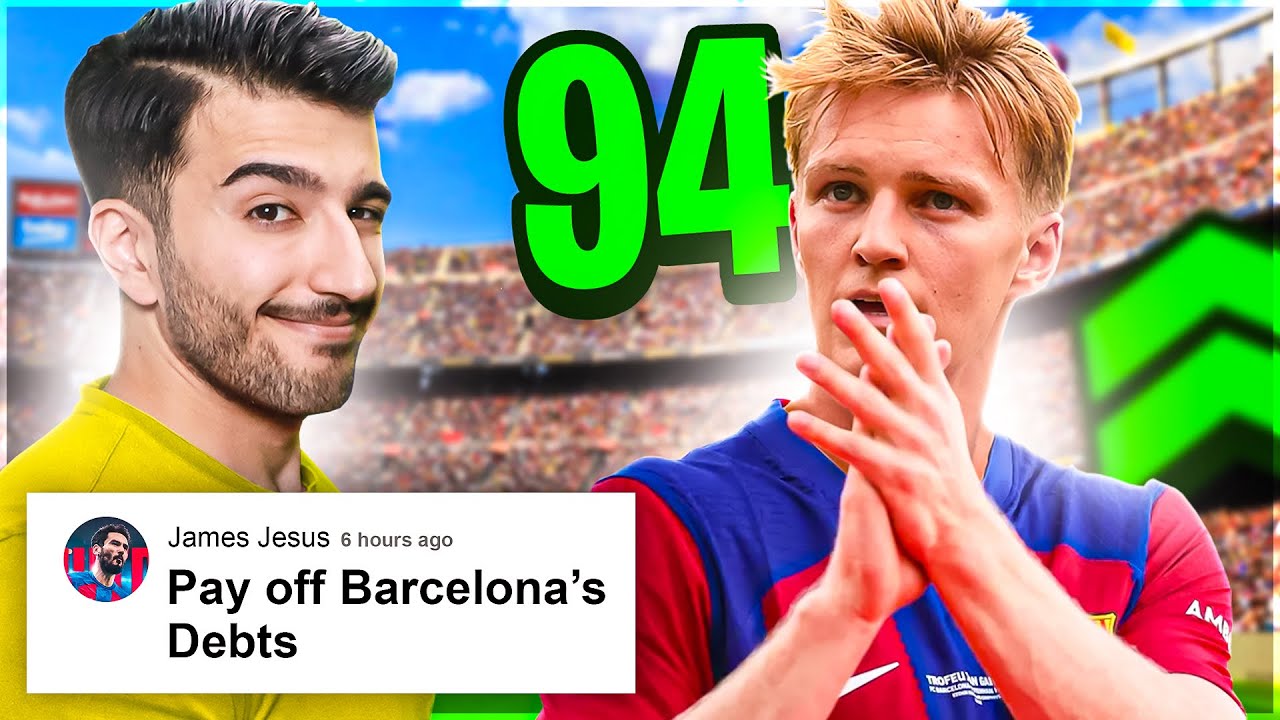 I Rebuild BARCELONA & Paid Theirs DEBTS! 💰 YouTube