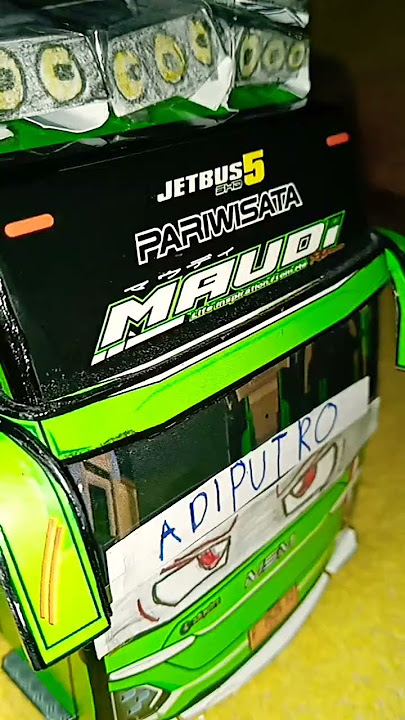 Miniatur bus by @athan_project produk paling keren #shorts #miniatur