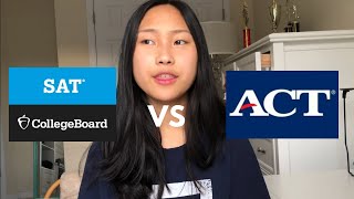 SAT vs ACT: which is easier/which one should you take? by Joy Zou 51,167 views 4 years ago 13 minutes, 27 seconds