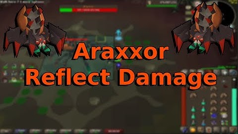 OSRS - Reflecting Damage to Araxxor - (Araxxor Speed Run Meta)