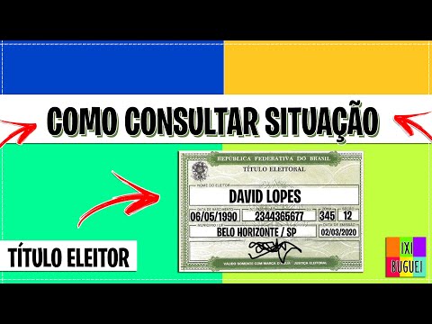 COMO CONSULTAR SITUAÇÃO