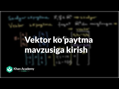 Video: Vektor Moduli Qanday Aniqlanadi