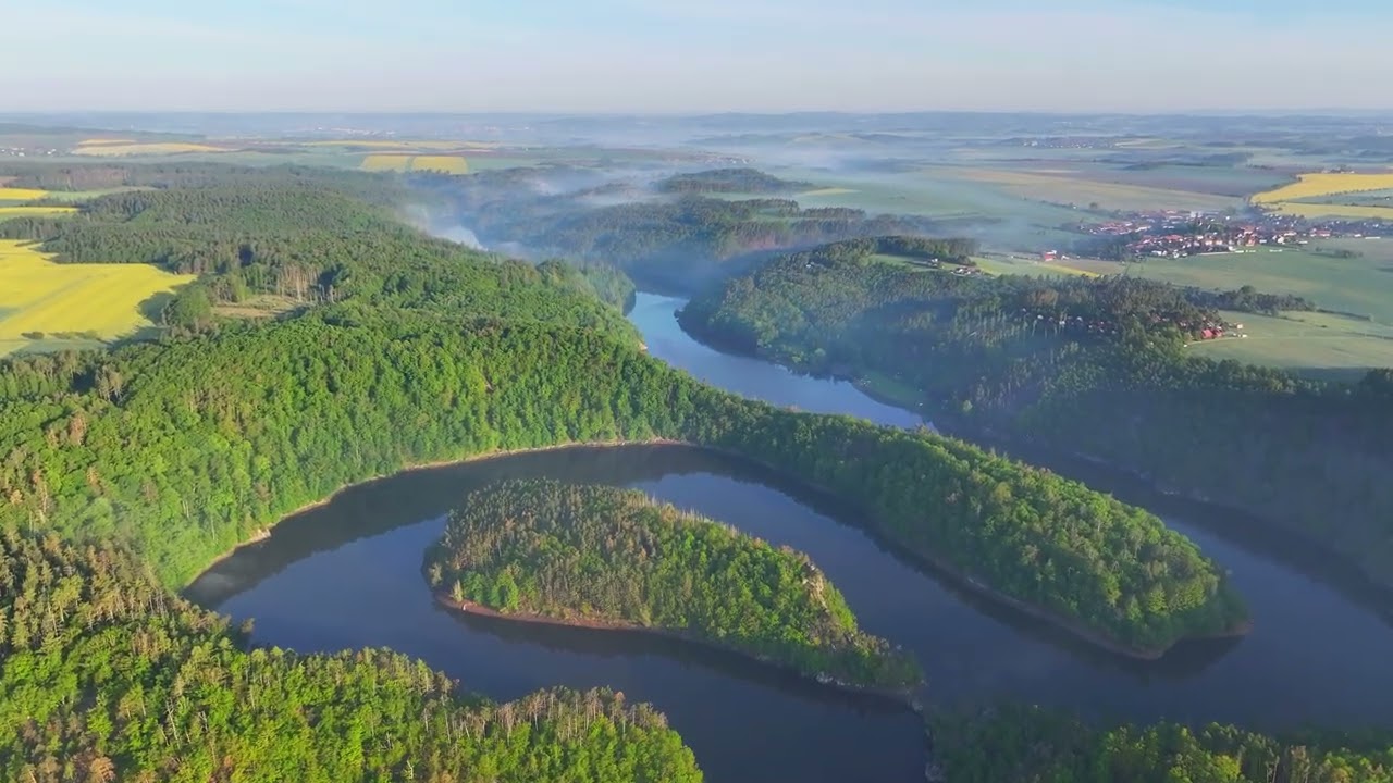 Dalešická přehrada květen 2024
