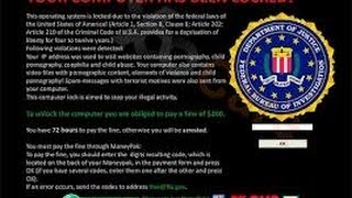 How to Remove the FBI MoneyPak Virus Windows7 (100% success)