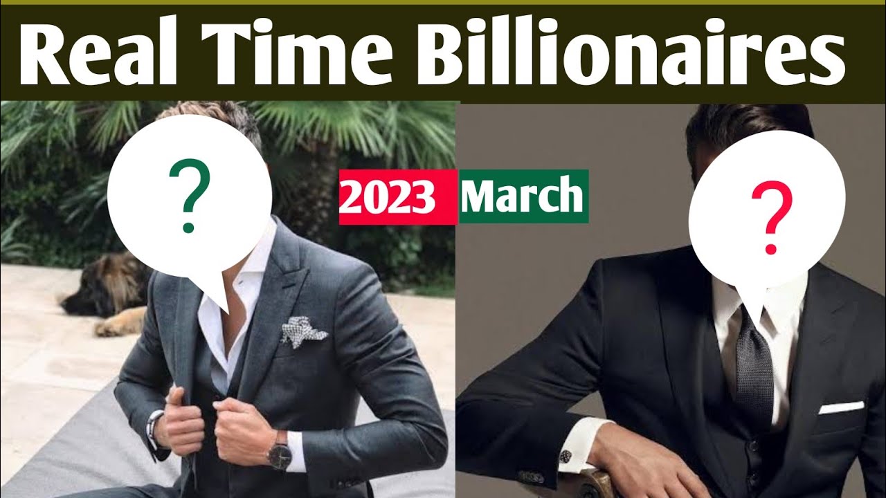 Real Time Billionaires Top 5 in the world 2023 YouTube