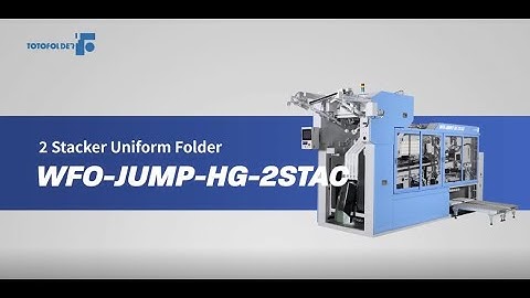 Garment and Workwear Folder WFO-JUMP2-HG-2STACK-AUTO