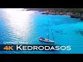 KEDRODASOS Elafonisi 🇬🇷 Drone 4K παραλία Κεδρόδασος Κρήτη Crete Ultra HD