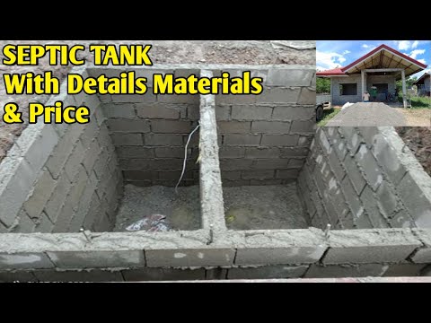 Video: Ano ang magandang ilagay sa septic tank?