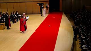 Lso Bencher, Tanya Walker, Introduces Lld Honoree, Patricia Deguire, At Lso Ceremony In Toronto.