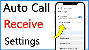 Auto Call Receive Setting |Automatic Call Receive Kaise Karen | Call Apne Aap Kaise Uthaye