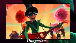 The Lorax - How Bad Can I Be? One Line Multilanguage