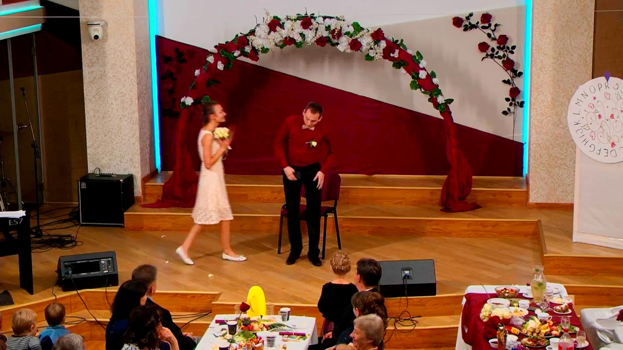 Христианская сценка на свадьбу  