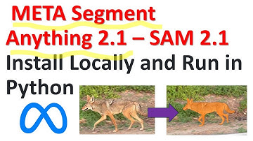 META Segment Anything 2.1 - SAM2.1 - Install Locally and Run in Python and Windows