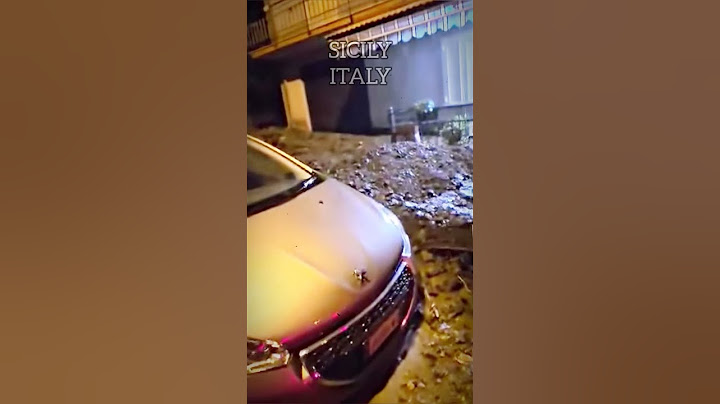 BAD WEATHER IN MESSINA, SICILY, ITALY, AUGUST 18, 2024