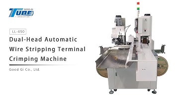 LL-650 Dual-Head Automatic Wire Stripping Terminal Crimping Machine - Good Gi Co., Ltd.