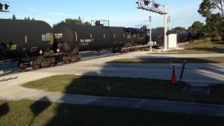 FEC TRAIN 109#1566 at 8:31am