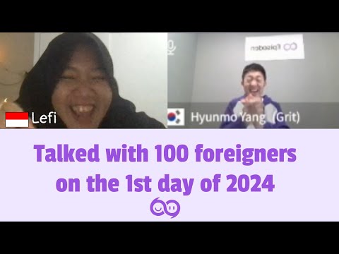 1:1 English conversation with global friends