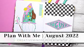 PLAN WITH ME || August 2022 Bullet Journal Setup || Harry Potter Honeydukes Theme
