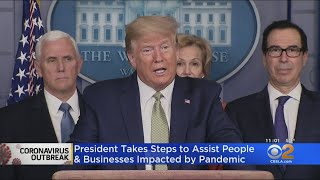 President Trump Outlines Steps To Help People, Businesses Amid Coronavirus Outbreak