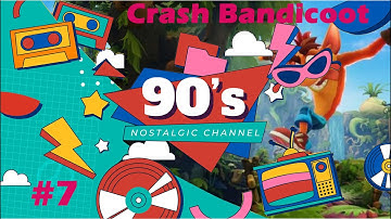 (7/41) Crash Bandicoot 1-7 Rolling Stones Part 1 Walkthrough No Commentary (100% Completion)