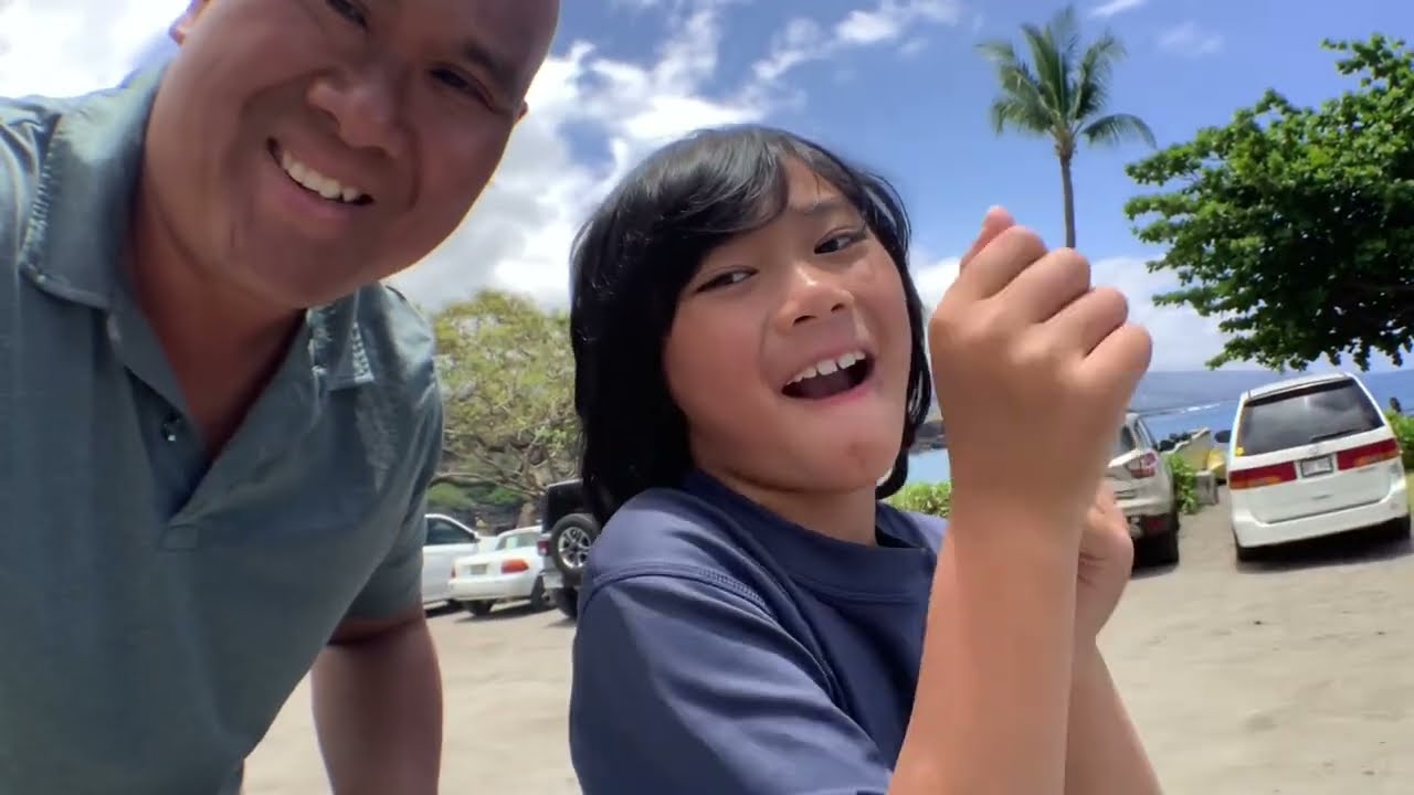Travel with the Aloha Guy at Hookena Beach Big Island