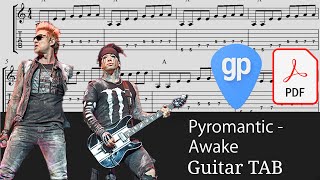 Pyromantic - Awake Guitar Tabs [TABS]