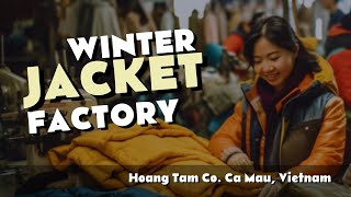See inside a Winter Jacket Factory in Vietnam