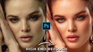 High End Professional Retouch - Beauty Retouch ( Photoshop )