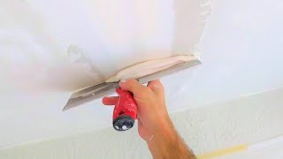 Secret Drywall Knife Feature For PERFECT Tape Joints Every Time!