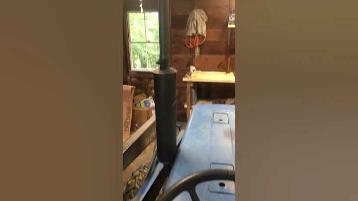 Ford 1700 Tractor Cold Start, No Glow Plugs