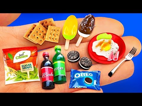 14 MINIATURE FOOD