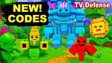 *NEW* ALL WORKING CODES FOR TV DEFENSE - Roblox TV Defense Codes
