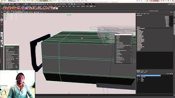 Maya merge two objects as one